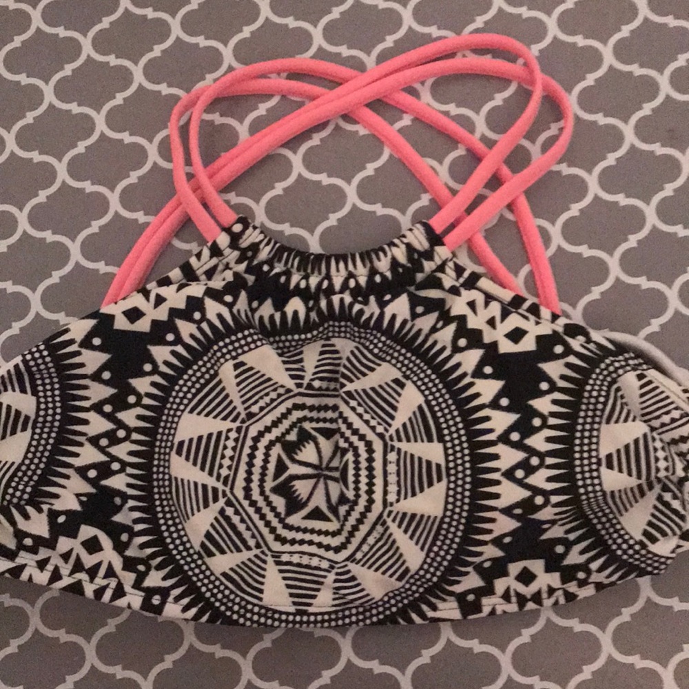 High neck bikini top